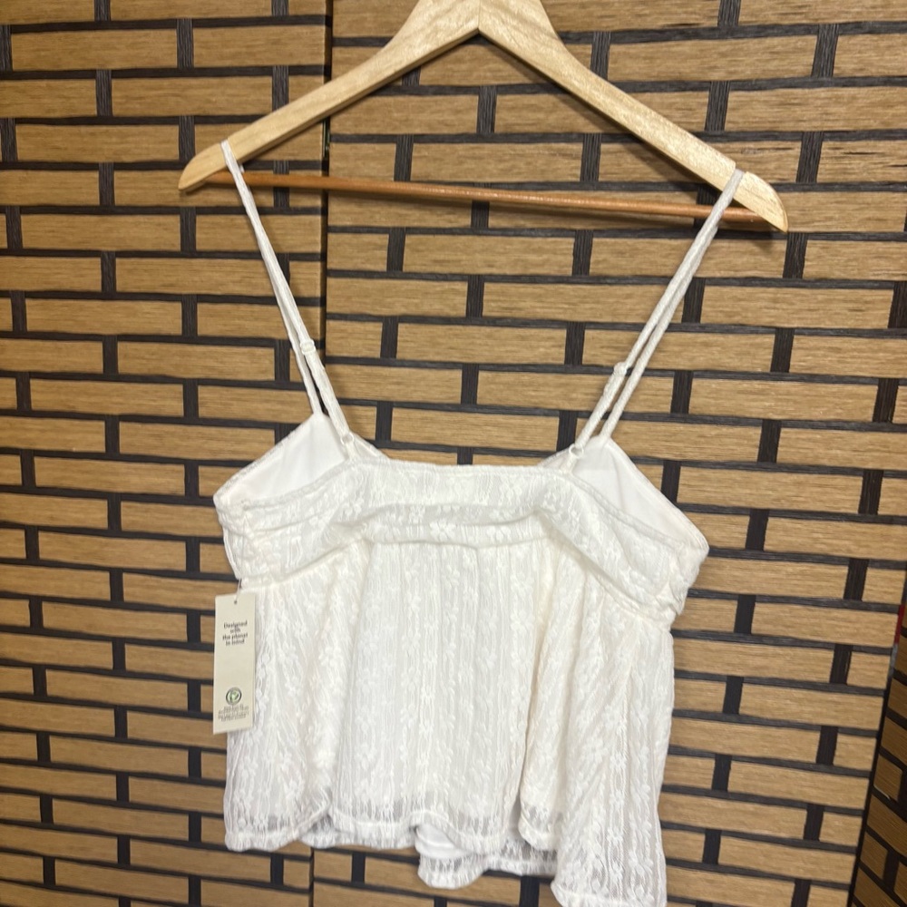 No Boundaries Ivory Lace‎ Cami Size Medium - Picture 2 of 7